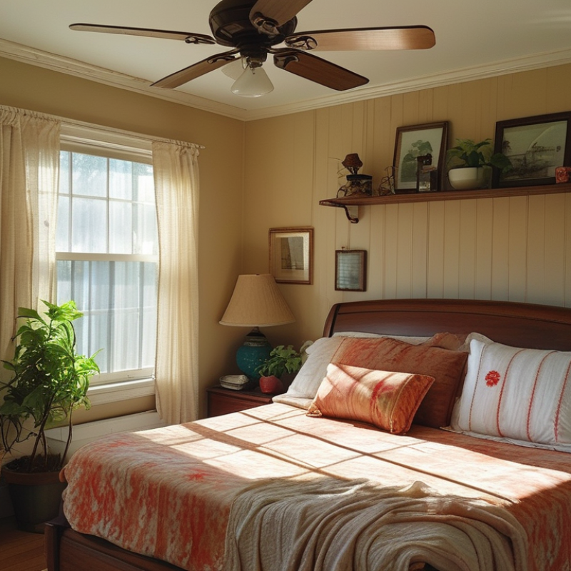 Can a Ceiling Fan Effectively Cool Your Room in Summer?