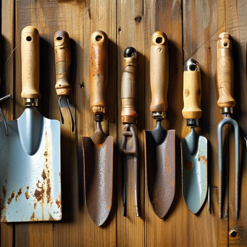 How to Clean Rusty Garden Tools Effectively?