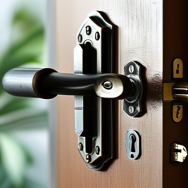 Como resolver problemas na fechadura da porta de uPVC?
