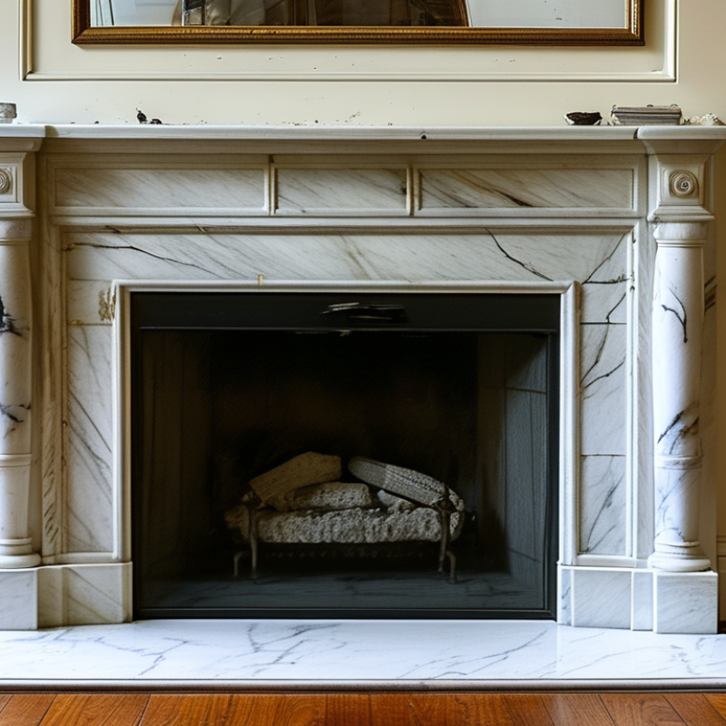 How to Restore an Old Marble Fireplace Naturally?