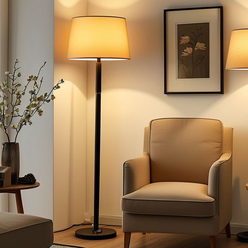 How to Choose the Right Floor Lamp Height Without Blinding You?