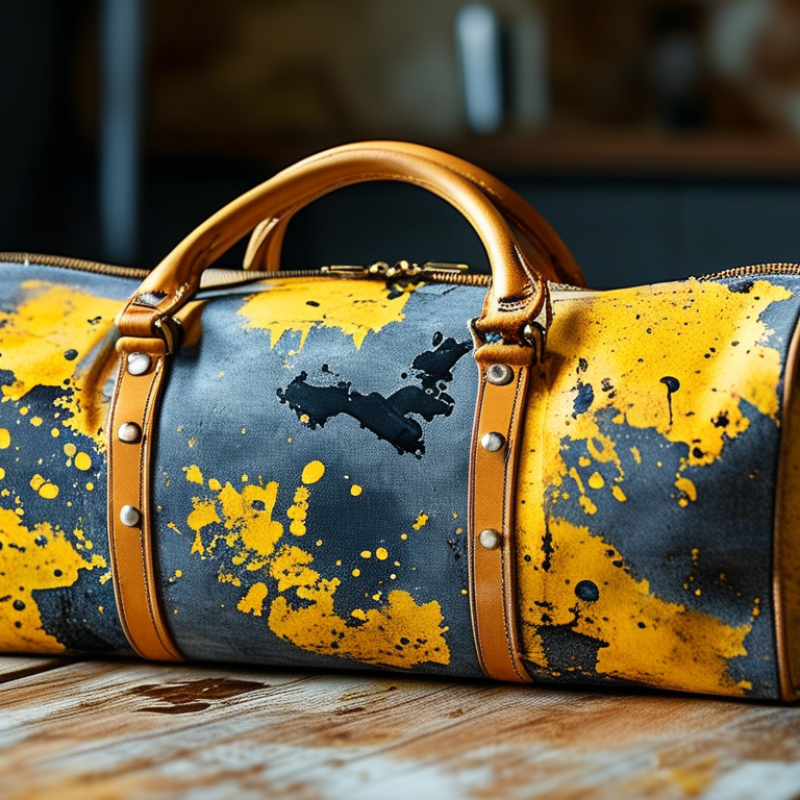 Como remover manchas de tinta do forro de bolsa?