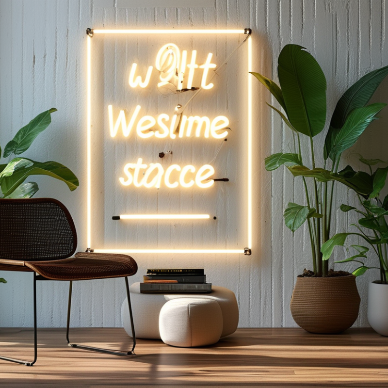 How to Choose the Perfect White Neon Sign for Your Space?