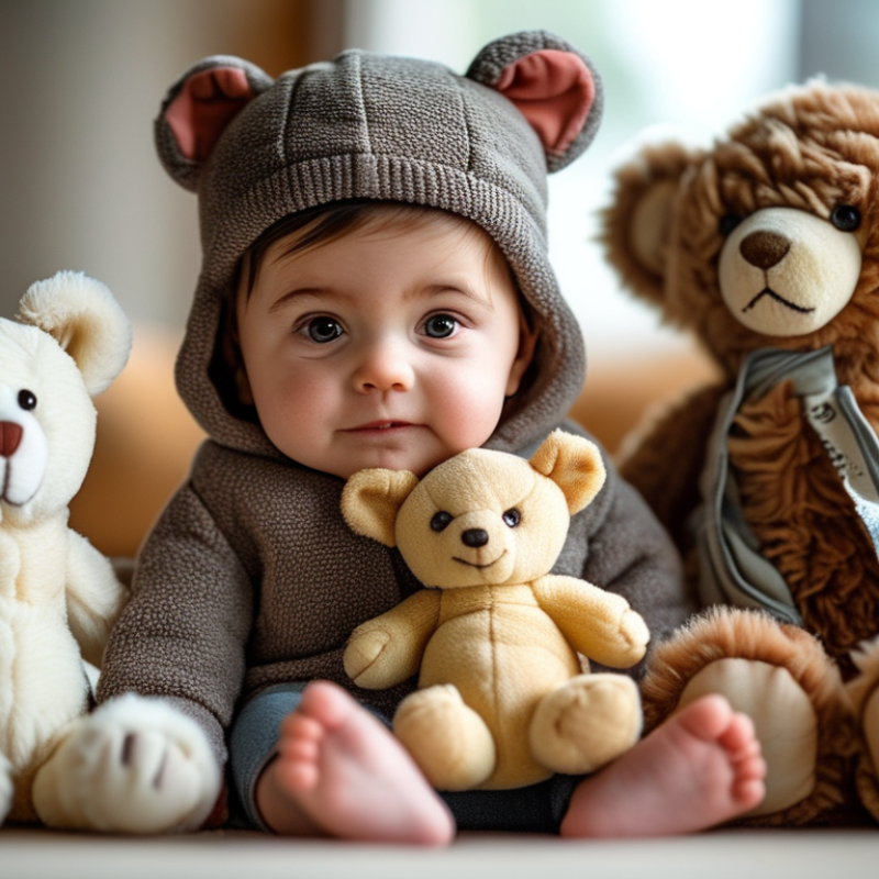 Em que idade os bebês podem começar a brincar com brinquedos macios?