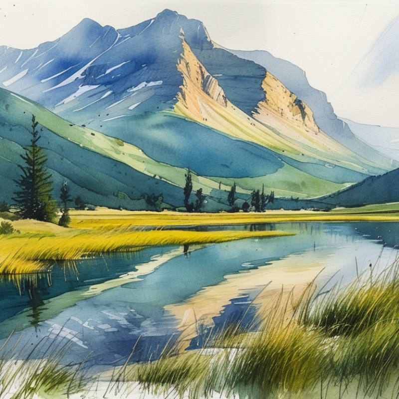 How to Use Water Color and Pen for Stunning Artwork?