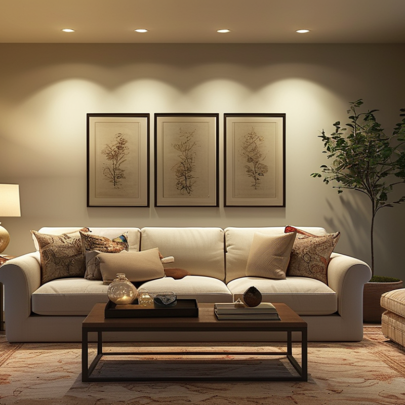 How to Properly Space Downlights in Your Living Room Ceiling?