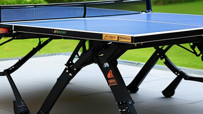 Top 10 Foldable Outdoor Ping Pong Tables for Global Buyers?