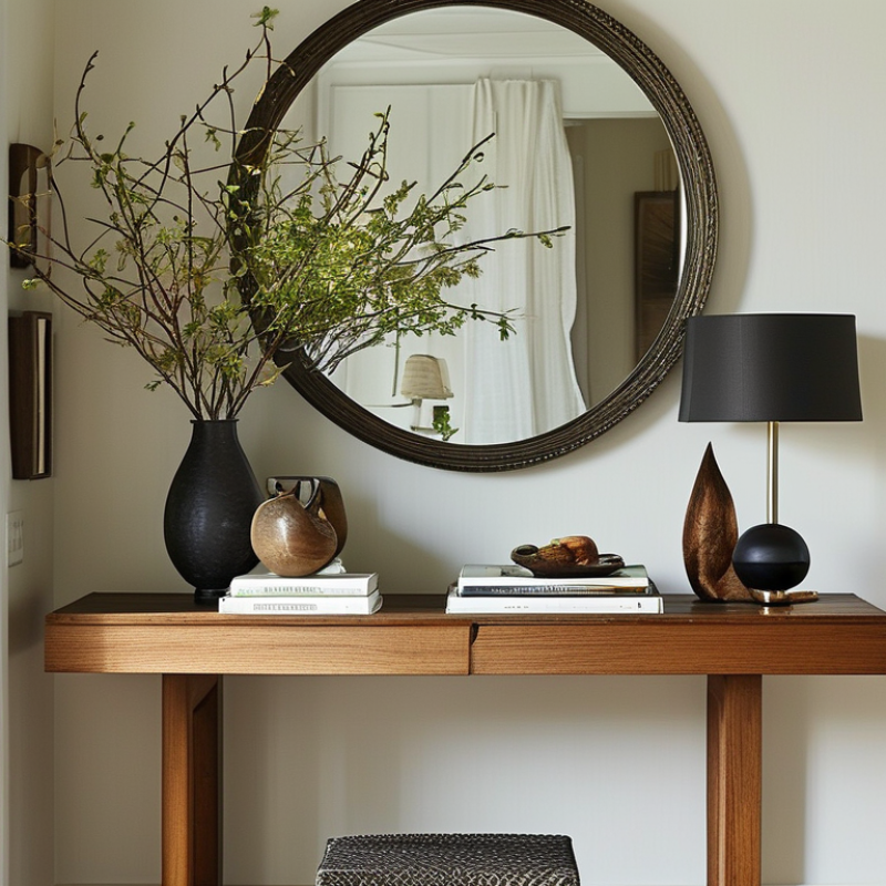 How to Style a Narrow Entryway Console Table for Maximum Impact