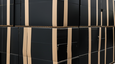 Where to Find High Quality Black Cardboard for Global Sourcing?