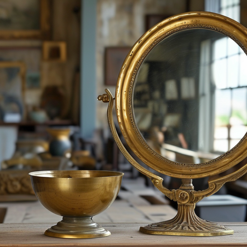 Explore the Charm of Antique Brass Mirrors for Global Buyers?