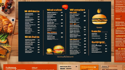 How to Choose the Best Electronic Menu Board for Your Business?