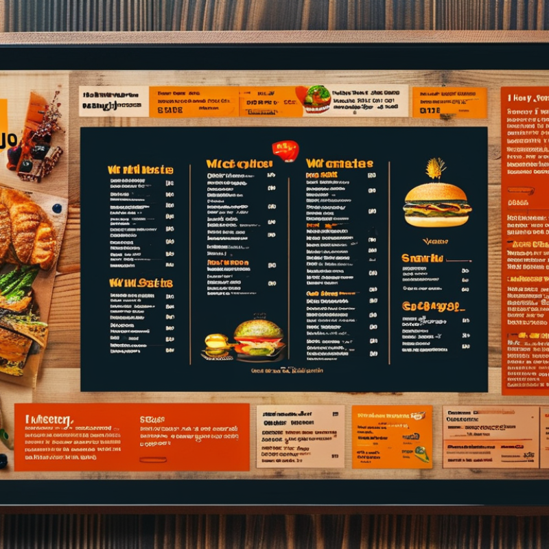 How to Choose the Best Electronic Menu Board for Your Business?