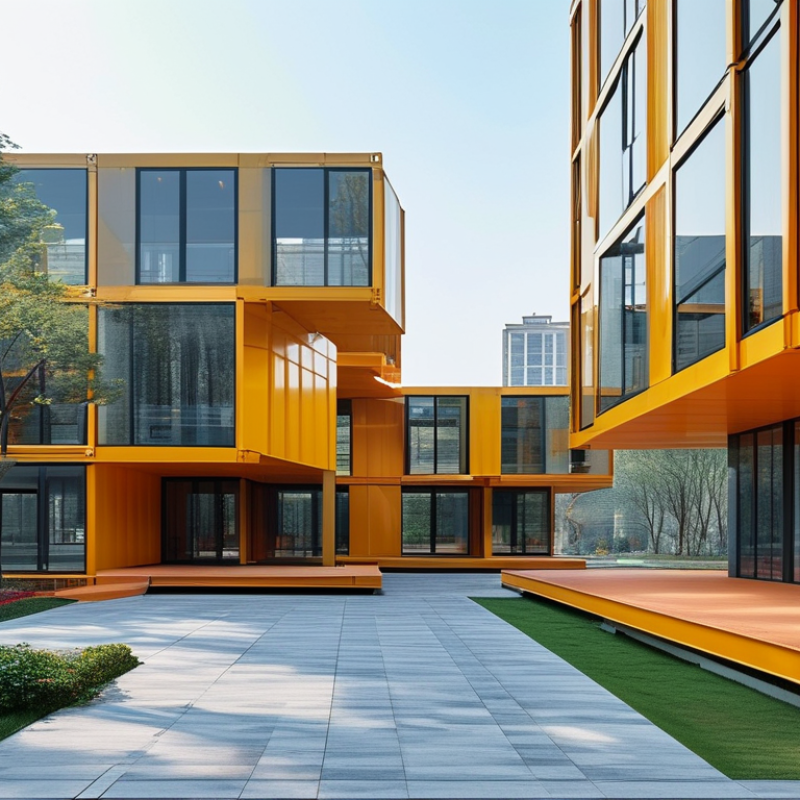 ¿Cuánto duran los edificios modulares en China?