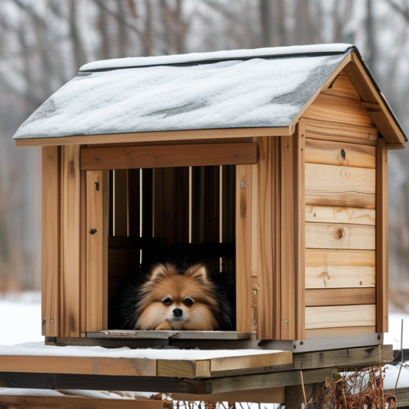How to Build an Outdoor DIY Pet House for Winter Warmth?