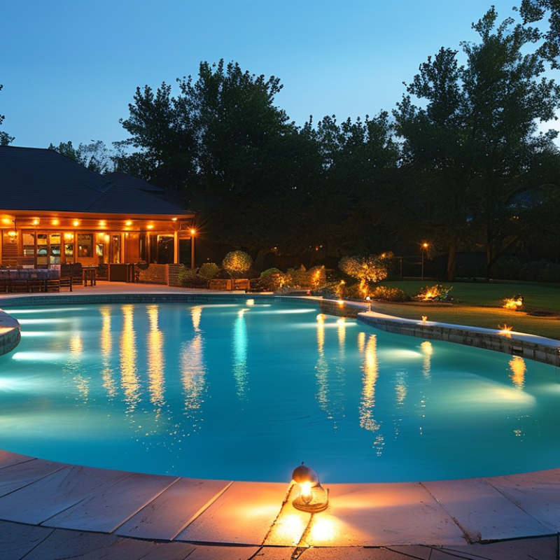 How Many Lumens Do You Need for Backyard Pool Lighting?