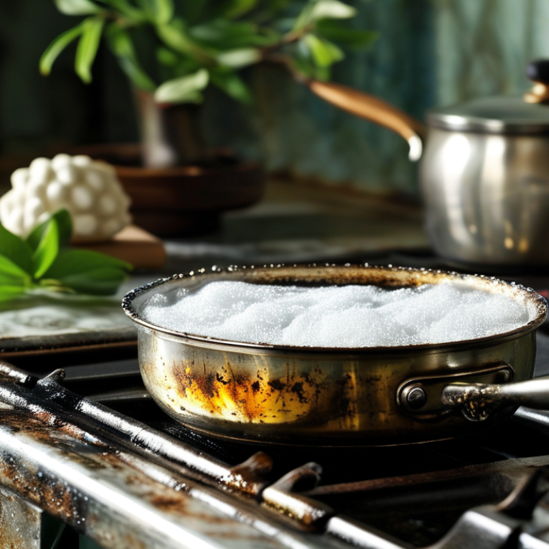 Top Tips for Effortlessly Cleaning Burnt Stainless Steel Cookware?