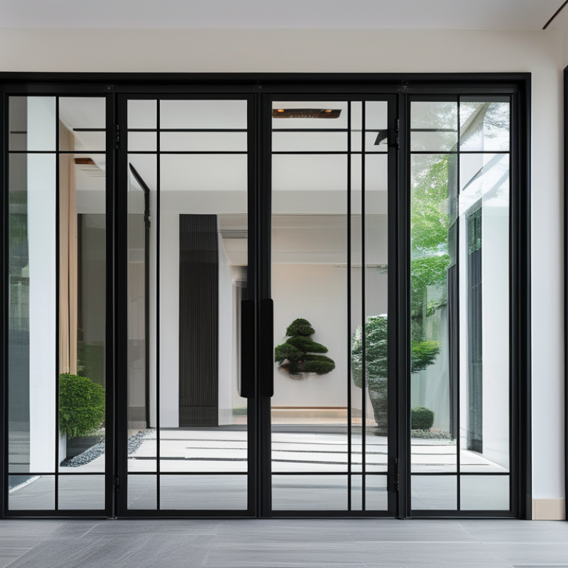 China Top 10 Steel Door With Glass Designs for Modern Homes?