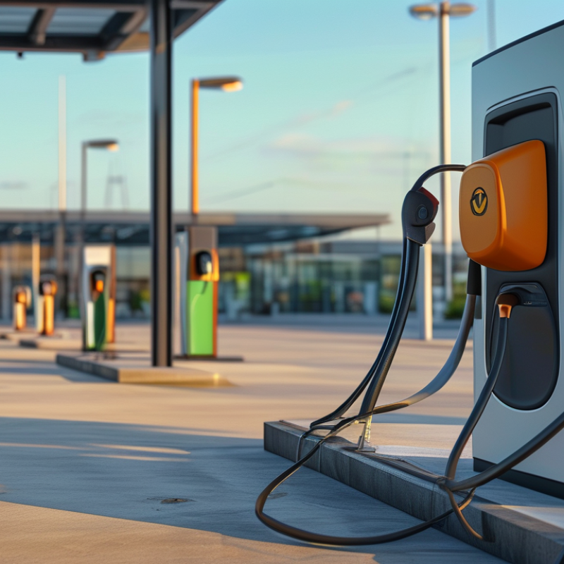 How do businesses benefit from installing EV charging stations?