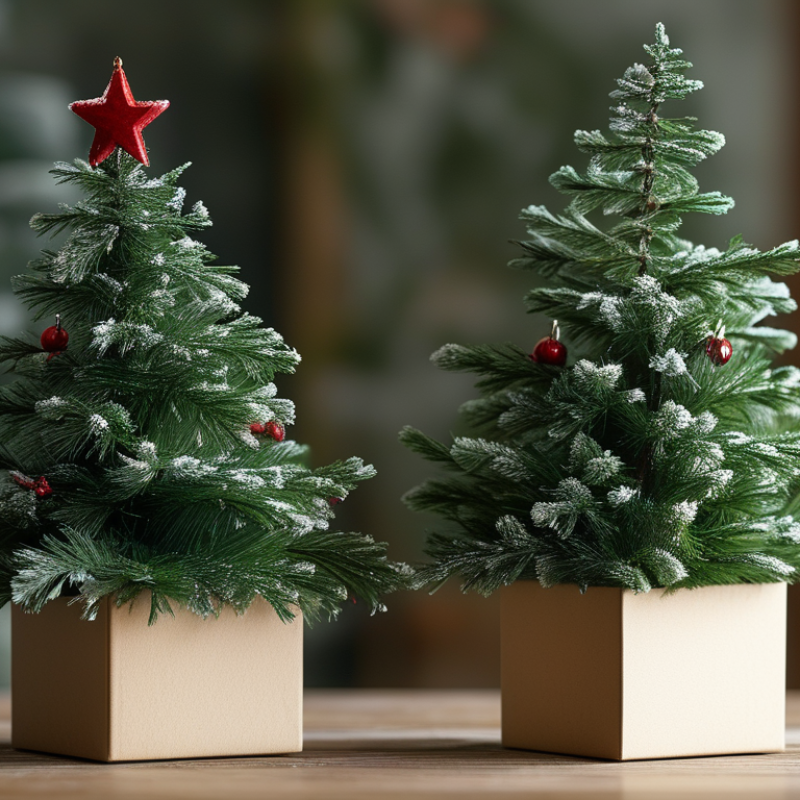 What is the best way to fluff an artificial Christmas tree?