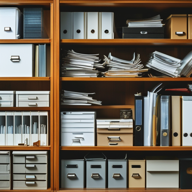 Why Organizing Your Filing Cabinet Boosts Efficiency?