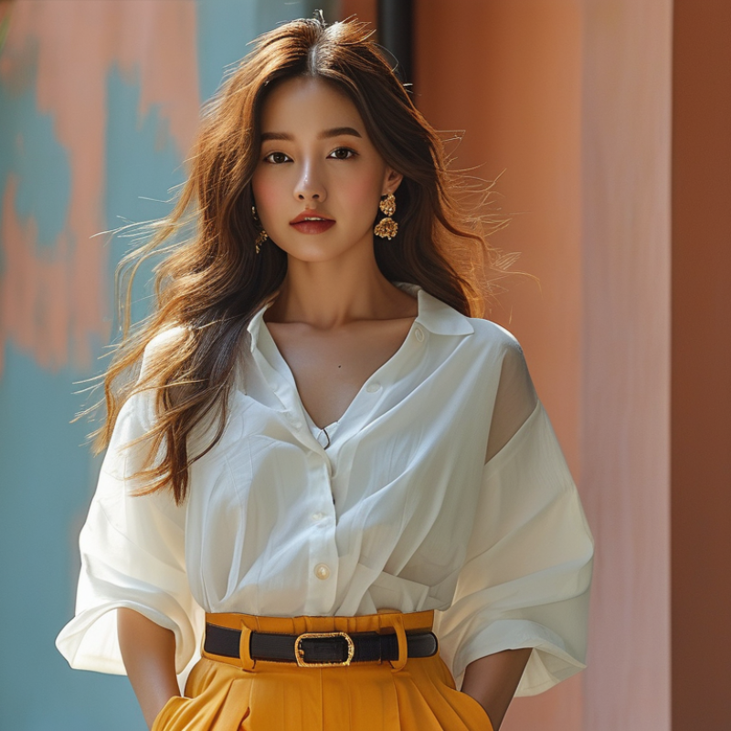 How to Style Pineapple Bun Pleated Pants Effectively?