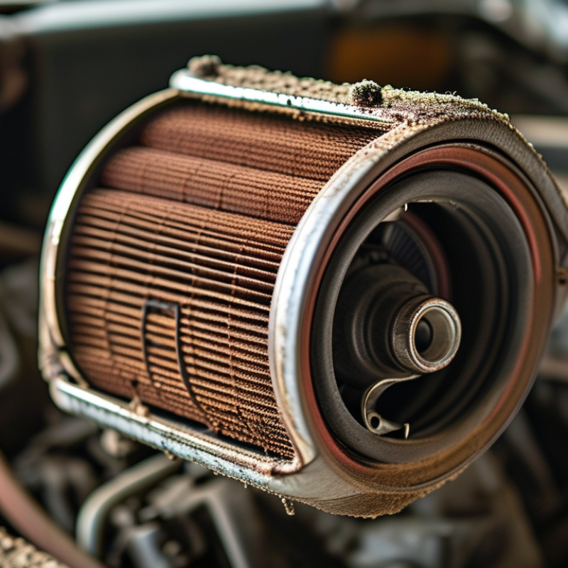 Como verificar a condição do filtro de ar do motor?