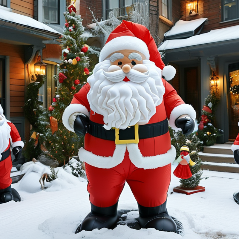 Best Inflatable Santa Claus Designs for Christmas 2026?