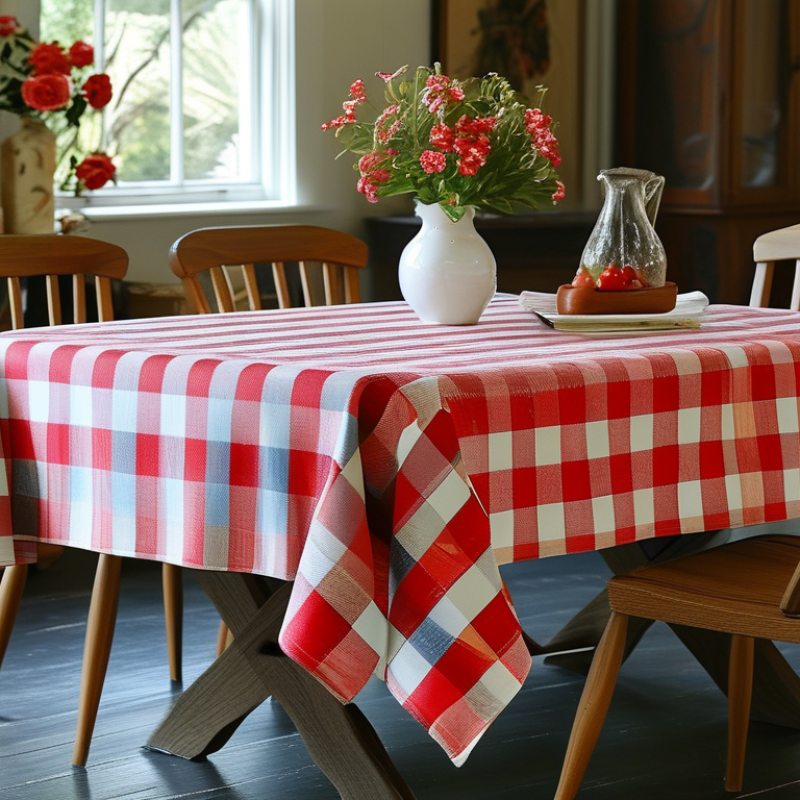 China Top Gingham Tablecloth Styles for Your Home Decor Needs?