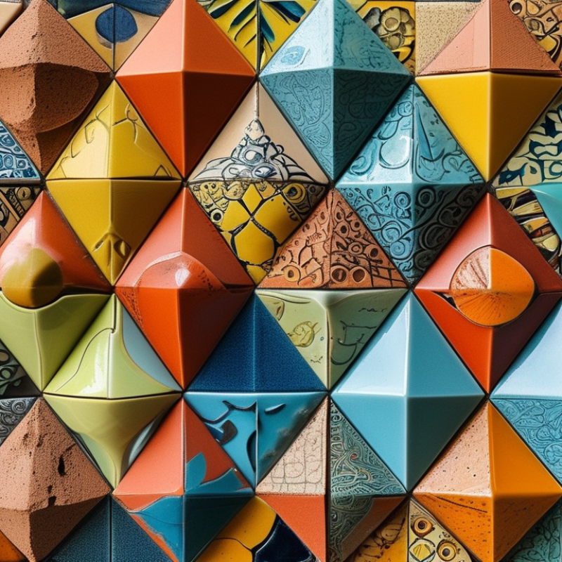How to Create Stunning Geometric Art Bricks for Your Projects?