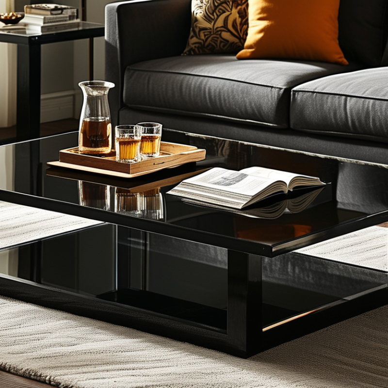 How to Choose the Perfect Black Coffee Table for Your Space?