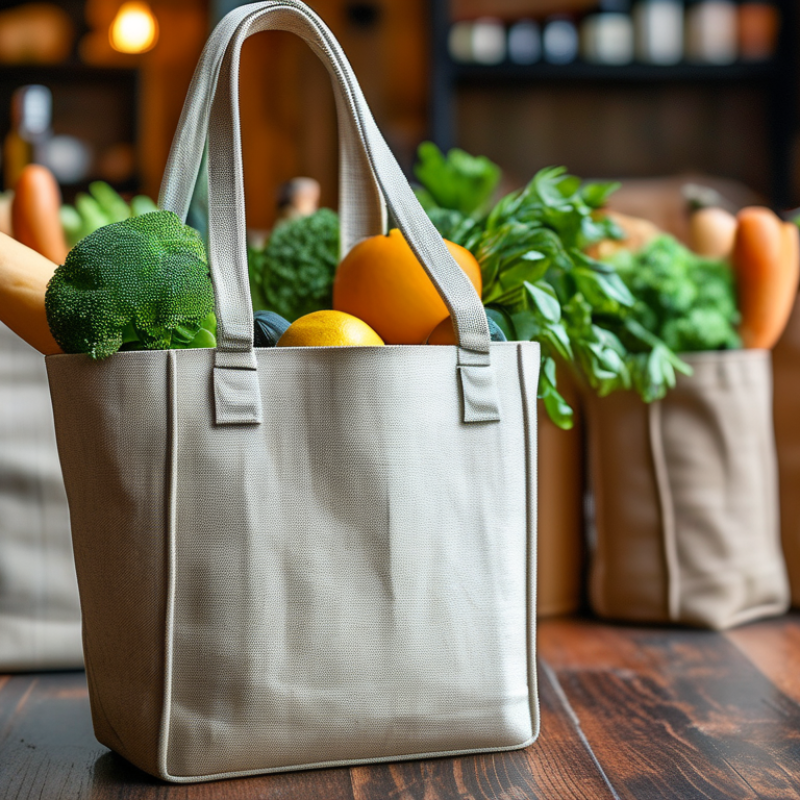 Como escolher sacolas de lona populares e práticas?