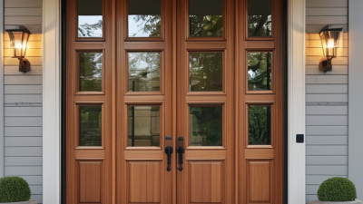 How to Choose the Best Double Hinged Door for Your Home?