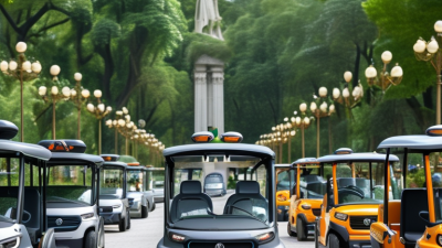 Top 10 Electric Park Vehicles for Global Buyers to Consider