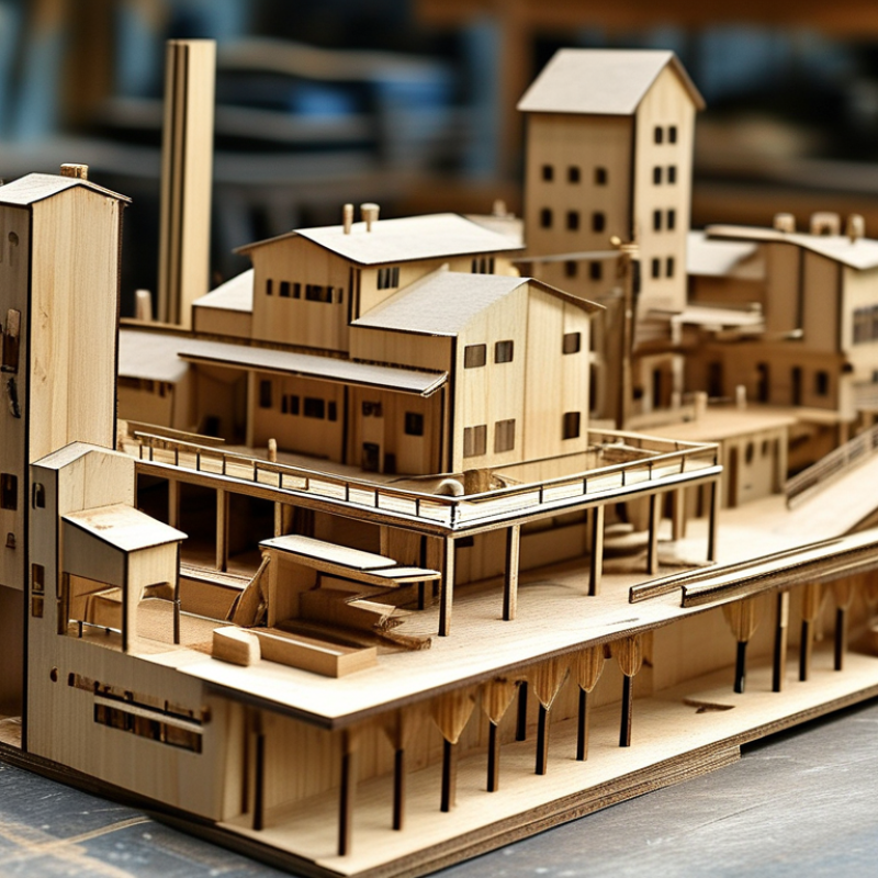 What is a Wooden Industrial Model Kit and How to Buy One?