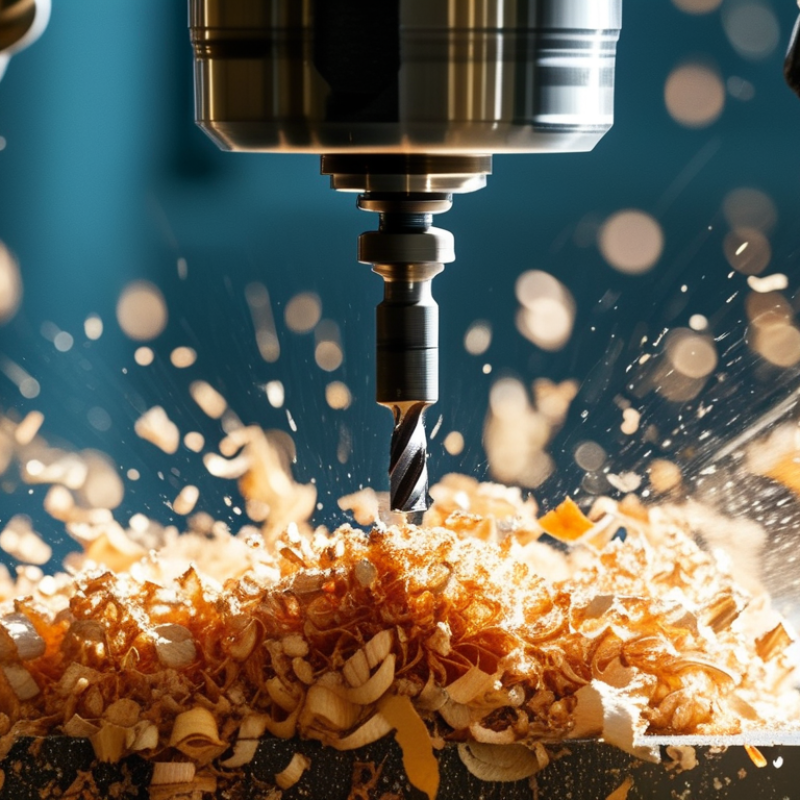 How to Prevent Bird Nesting Chips in CNC Drilling Operations?