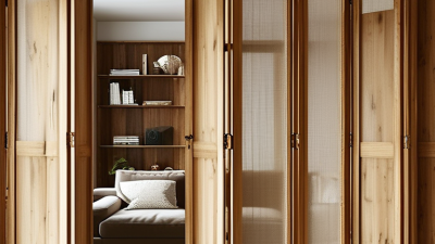 Why Choose Foldable Wooden Doors for Your Home Design?