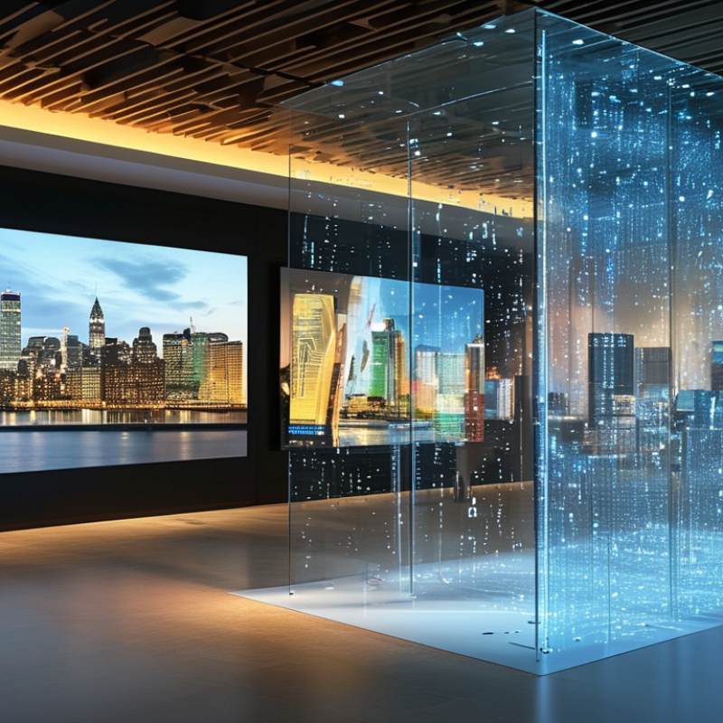 What are the Benefits of Transparent LED Displays for Businesses?