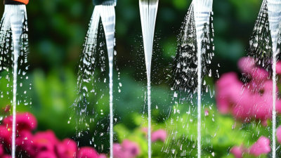 Top 10 Adjustable Sprinkler Heads for Efficient Watering Solutions?