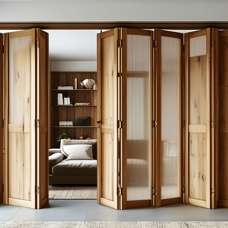 Why Choose Foldable Wooden Doors for Your Home Design?