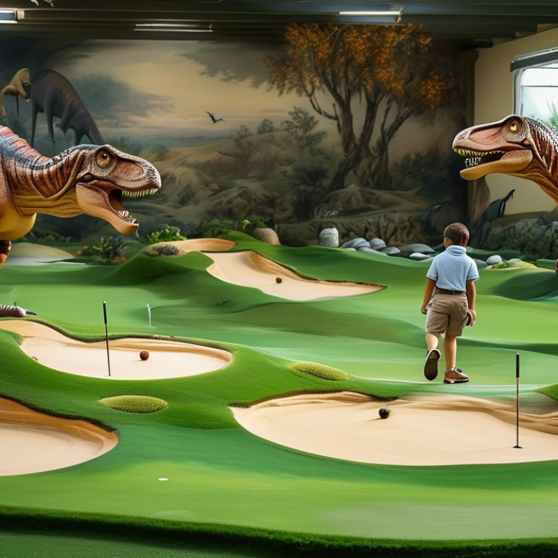 What is Mini Golf With Dinosaurs Experience?