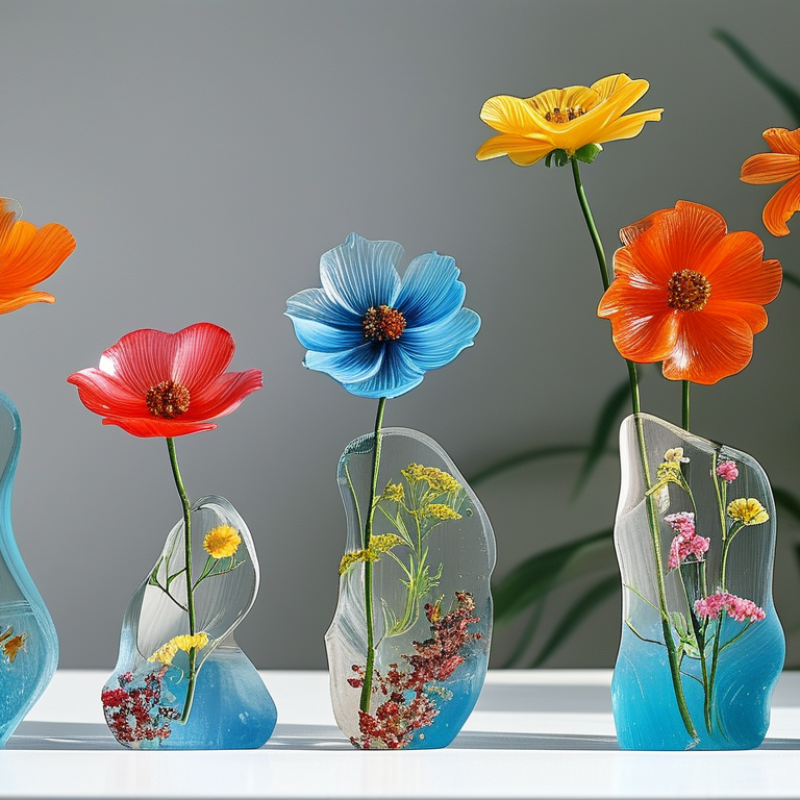 Buy Resin Flower Paperweight for Unique Home Decor Ideas?