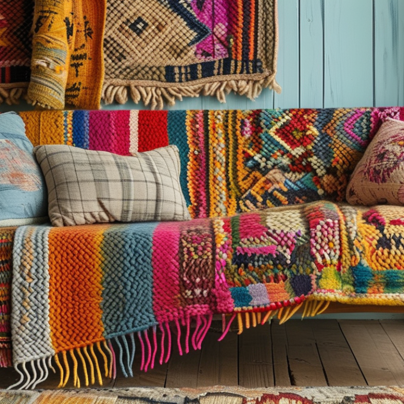 How to Choose the Best Vintage Woven Blanket for Your Home?