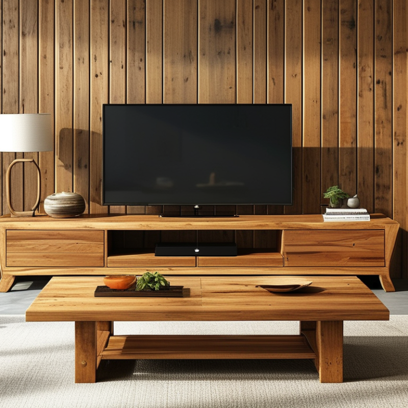 Why Choose a Wooden TV Table for Your Living Room?