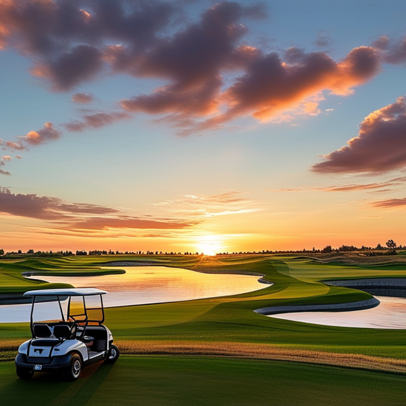 Qual é a velocidade máxima que um carro de golfe pode alcançar?