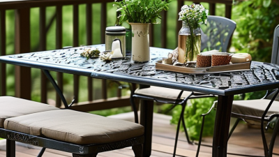 Top 10 Metal Garden Table And Chairs for Outdoor Spaces?