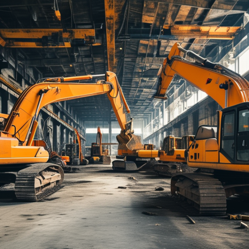 ¿Por qué las empresas de construcción prefieren maquinaria usada?