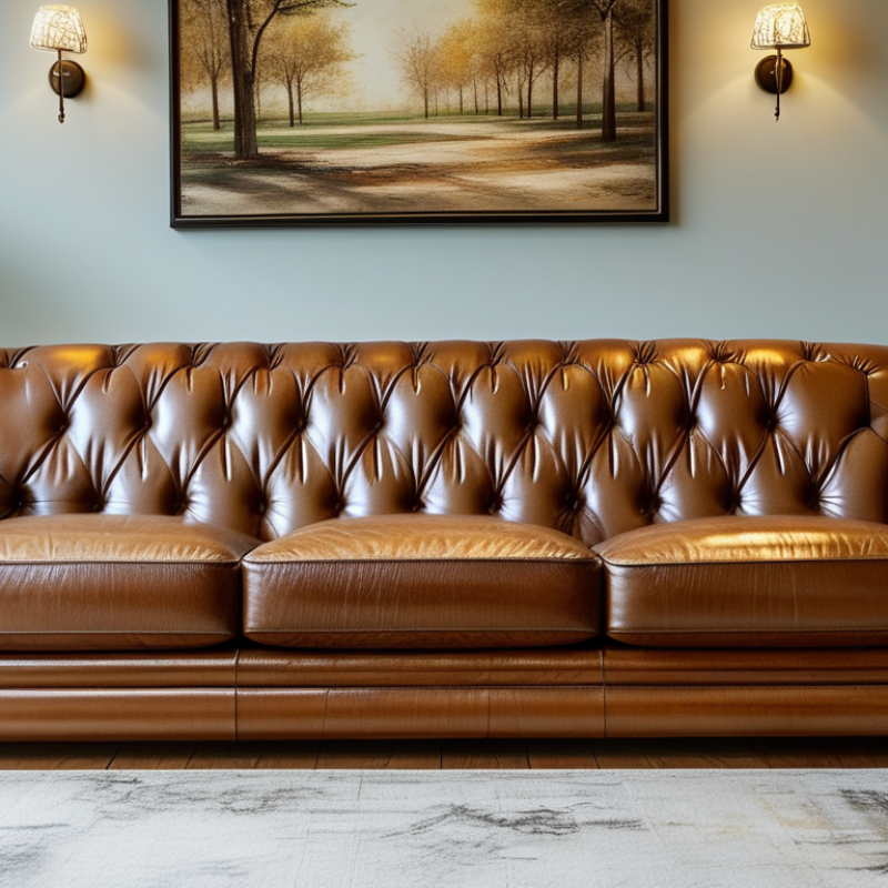 ¿Cómo limpiar muebles de cuero genuino en casa?