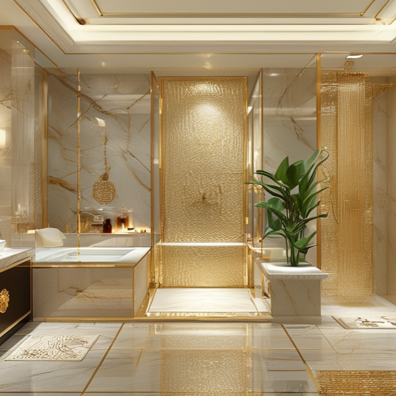 Top 10 Gold Shower Sets for Luxury Baths in China?