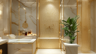 Top 10 Gold Shower Sets for Luxury Baths in China?