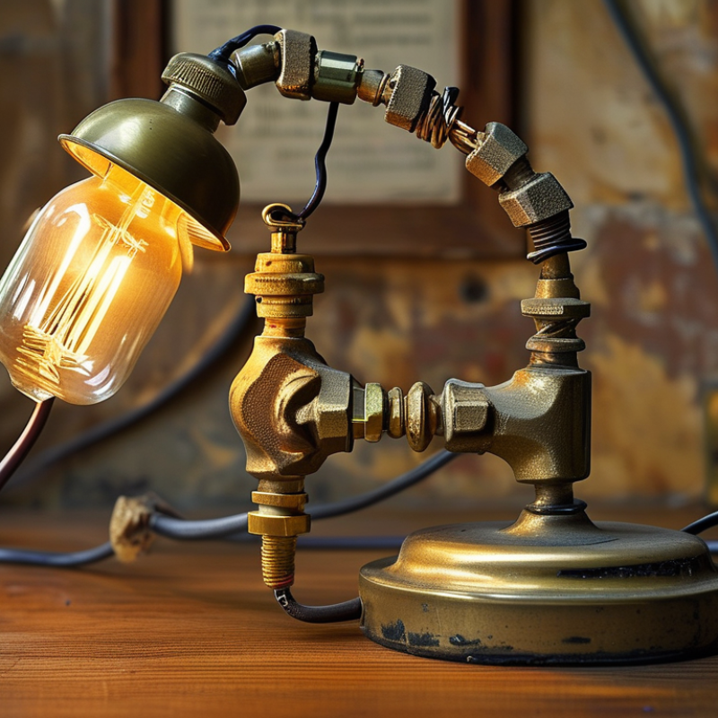 How to Safely Wire a Vintage Brass Table Lamp for Best Results?